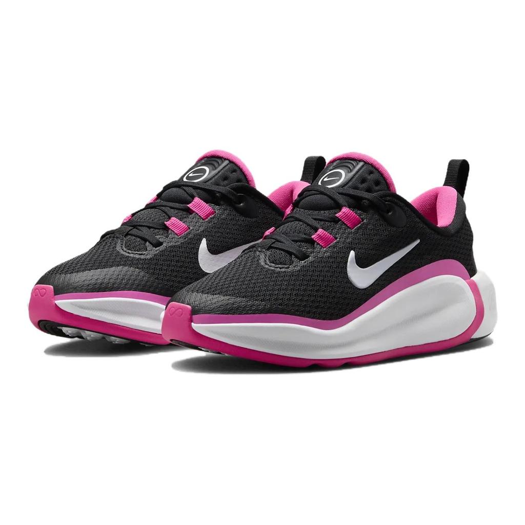 Nike Dětské tenisky Infinity Flow GS Black Laser Fuchsia Bílé FD6058-003