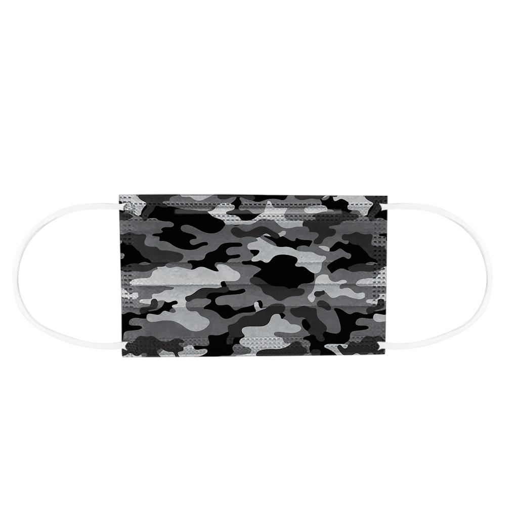 50PCS Children's Mask Print Disposable Face Mask Industrial 3Ply Ear Loop