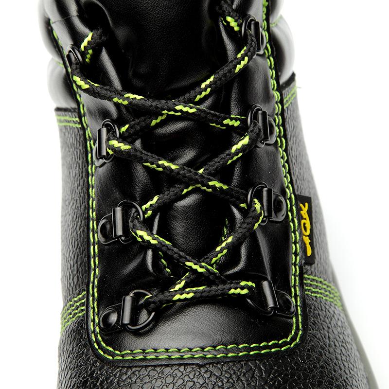 Winter Safety Boots Men Steel Toe Safety Shoes Ankle Leather Work Safety Shoes Puncture-Proof Boots Water Proof Men Boots H521