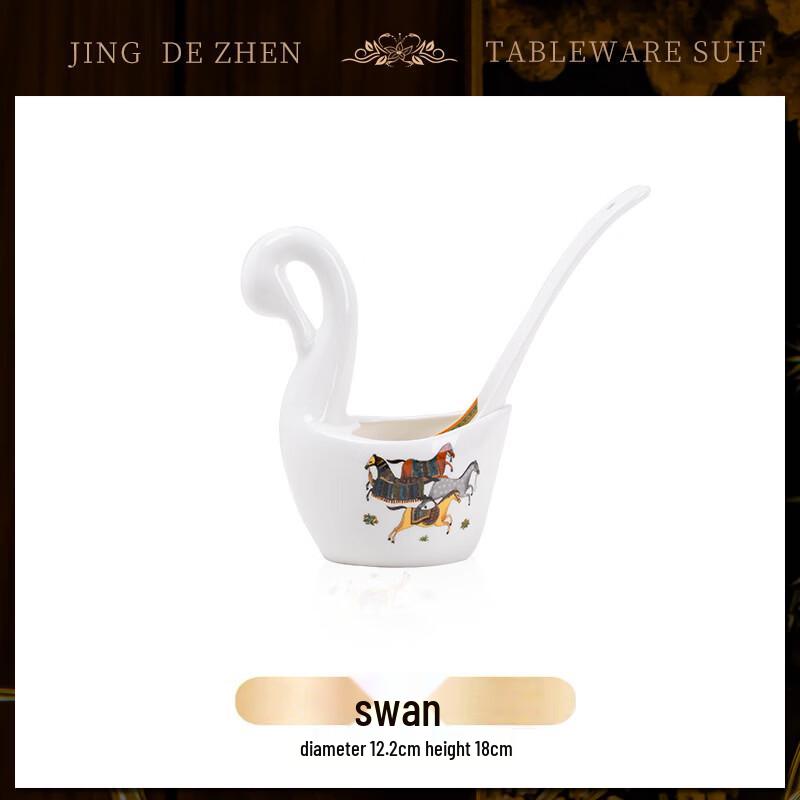 Jingdezhen Retro Bone China Dinnerware Set