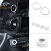 For Toyota Land Cruiser Prado 250 LC250 2024+ Aluminum Alloy Car Side Air Outlet Driving Mode Knob Ring Car Interior Accessories