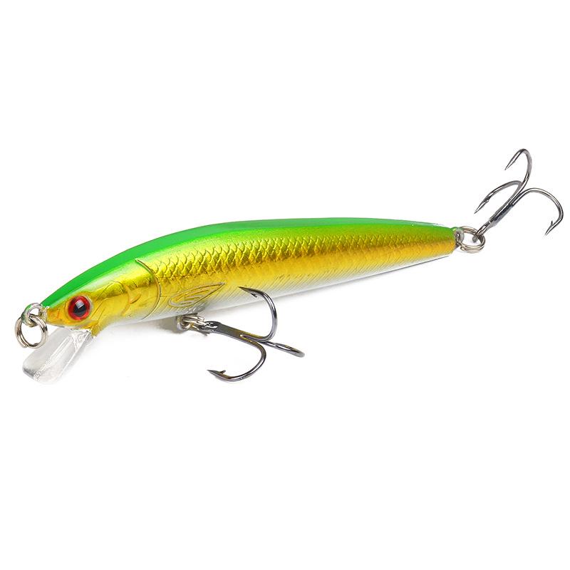 Luya Bait Mino Bait 10cm/9g Floating Water Sound Bead Simulation Bait Hard Bait Bait Fake Bait Fishing Gear Products