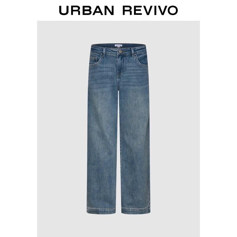 Women s Distressed Wide-Leg Jeans 26