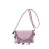 Woven Trendy Crossbody Bag For Women Soft Polyester Material Small Daily Accessory
