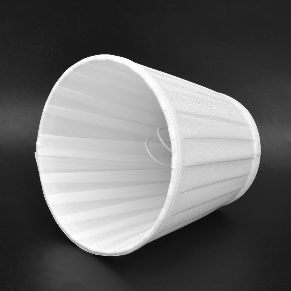 2PCS Clip On Design Small Lamp Shade Fabric Barrel Fabric Lampshade  Living Room
