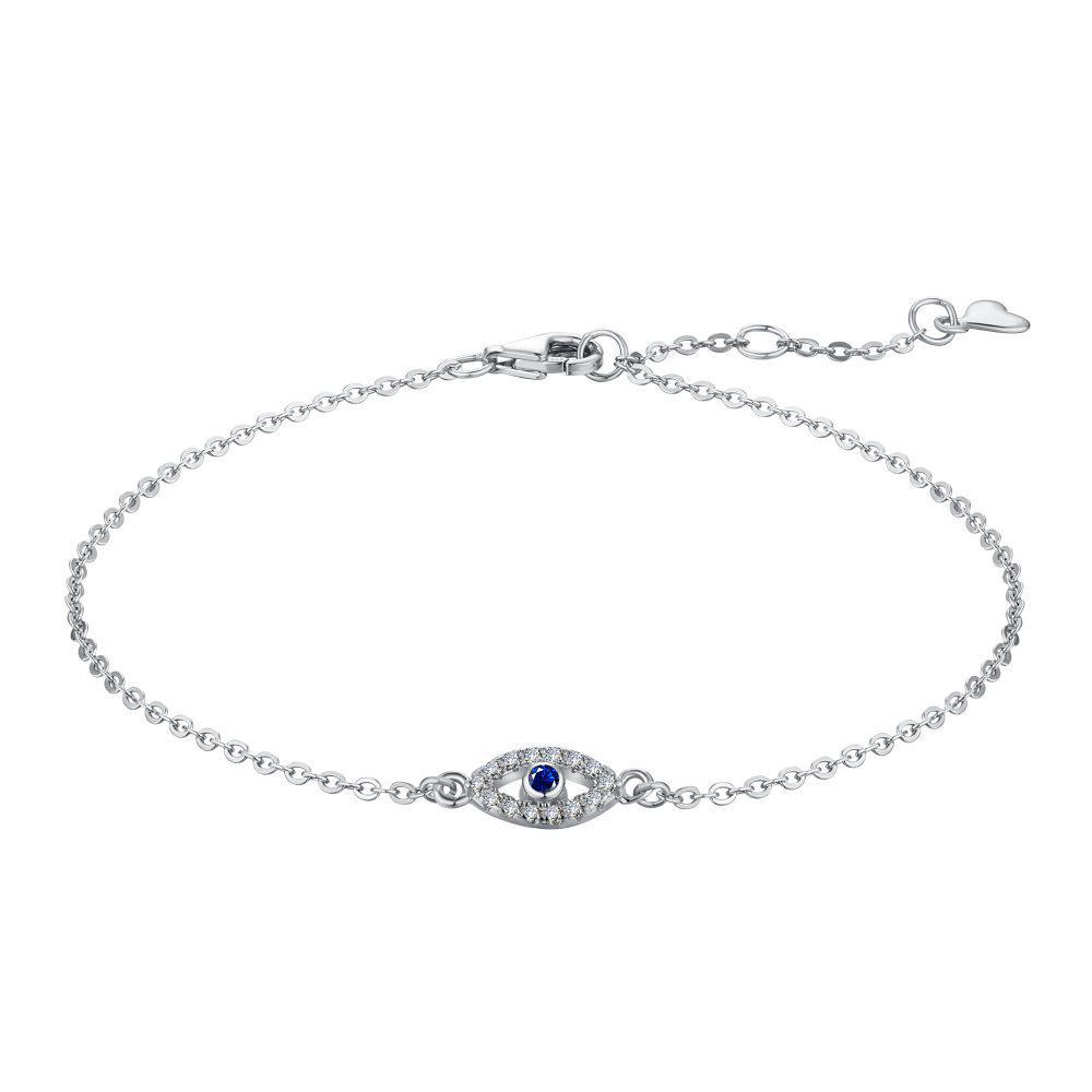

925 Sterling Silver Evil Eye Bracelet: Women s Luxury Fashion Niche, High-End Cold Style Jewelry