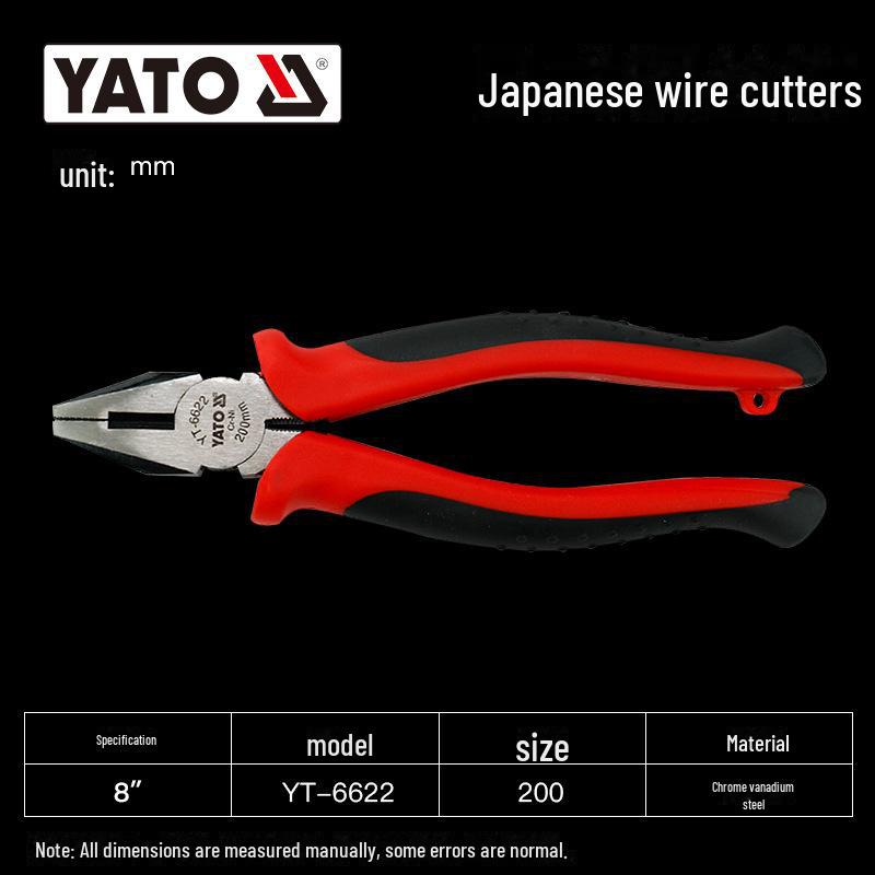 Yiertuo Multi-Function Needle-Nose Pliers for Electricians - CRV Industrial Grade