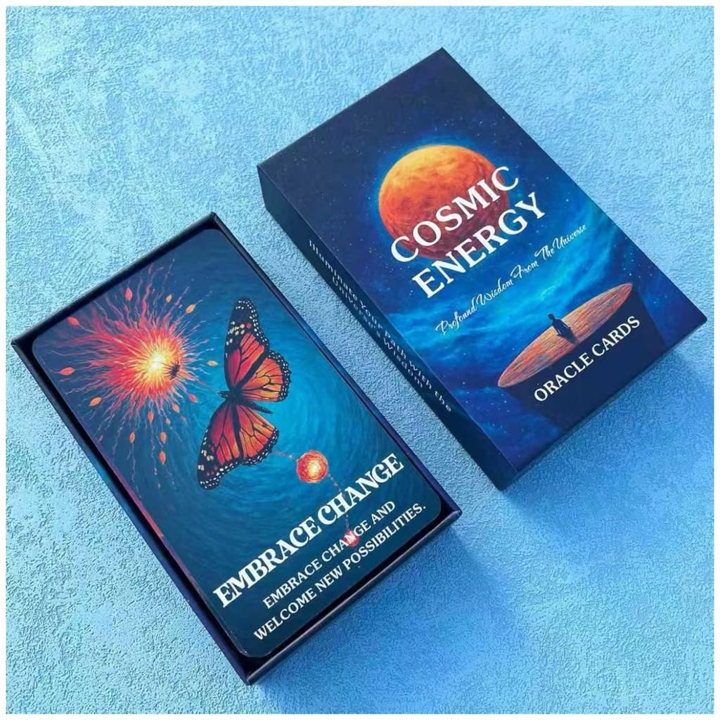 Cosmic Oracle Guide to Cosmic Inner Spiritual and Universal Wisdom for Daily Reading and Meditation Cards, Beginner's Messages, Strength, Guidance,