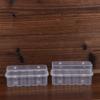 5Pcs 7Ml/10Ml 10-Slot Vial Storage Case Plastic Clear Microtube Storage Box Stackable Freezer Tube Box Diabetic Supplies