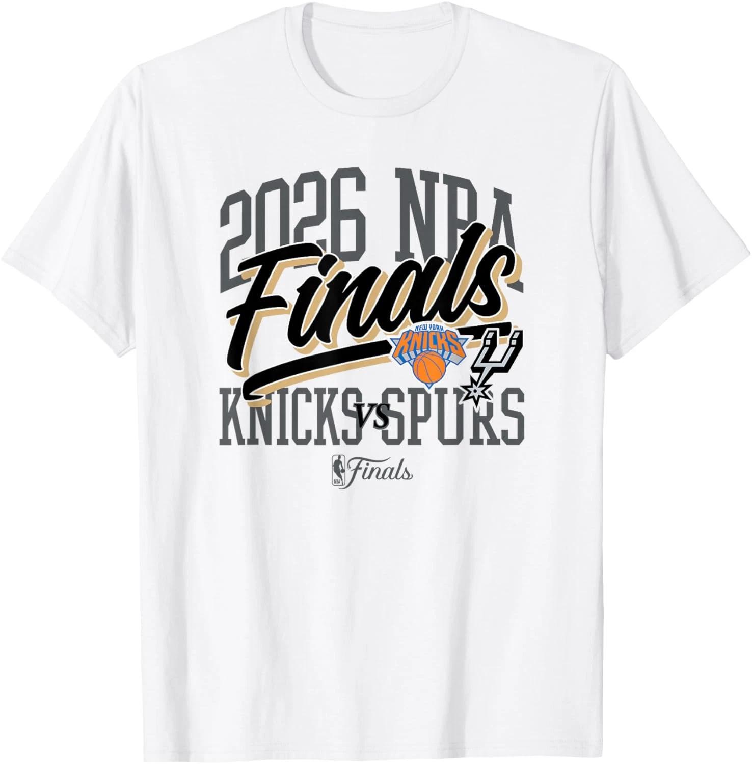 NBA 2026 Finals Knicks vs Spurs Final Flex Unisex T-Shirt XS