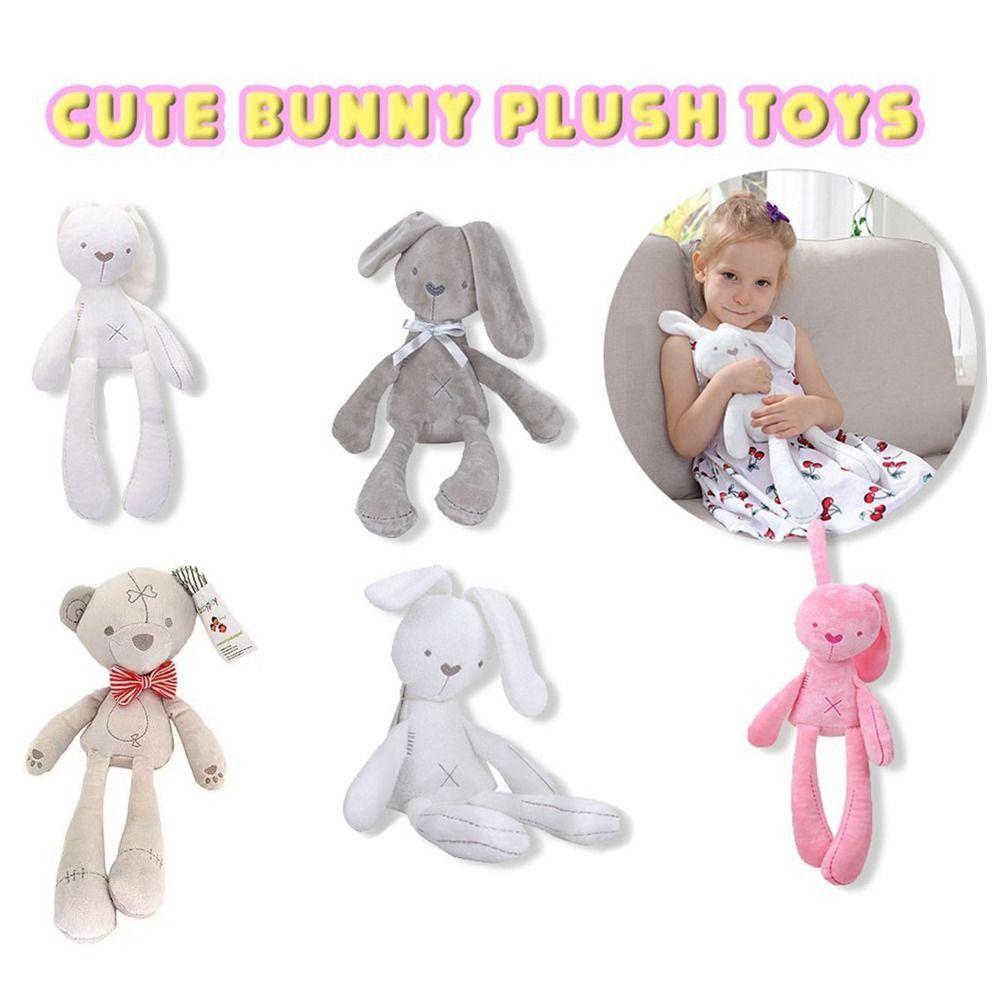 

Плюшевий дитячий кролик лялька іграшка мультфільм подушка для сну новий дитяче ліжечко намет декор прикраси діти Pink Rabbit