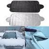 Rear Car Windshield Cover Silver Ribbon Summer Visor Screen