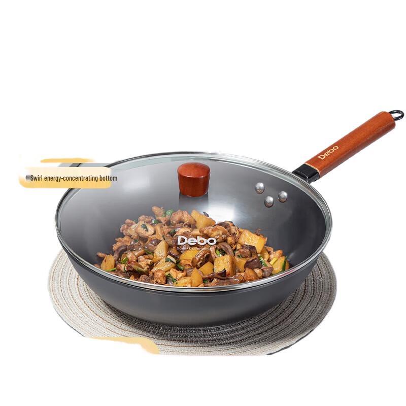 

Debo 32cm Fine Iron Wok