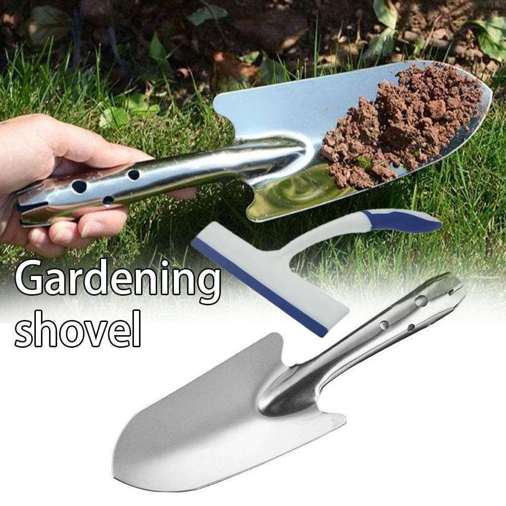 Upgrade Stainless Steel Small Shovel Planting Flowers Garden Tools Pot Planting Gardening Digging Soil Succulent Flower Spade