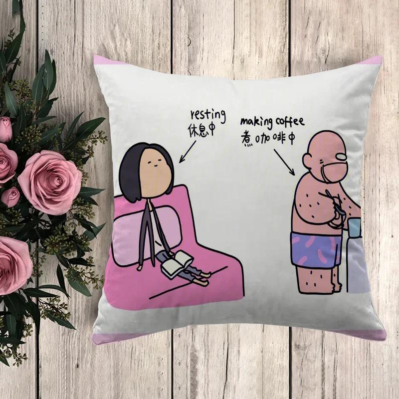 

Аниме Подушка BERTILO Декоративные Подушки для Дивана Наволочки Чехол для Подушки Роскошные Наволочки Декор Наволочки Осень 66x66cm бордовый