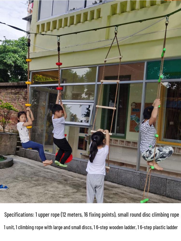 Outdoor Climbing Toys & Swings for Sensory Training and Balance