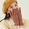 Winter warm gloves autumn and winter gloves outdoor cycling windproof and cold gloves winter kode velvet gloves