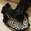 1/3 Pairs of  Women Fishnet Stockings Super Stretchy High Waist Leggings Tights Black Net Pantyhose Large Medium Small Mesh Stockings