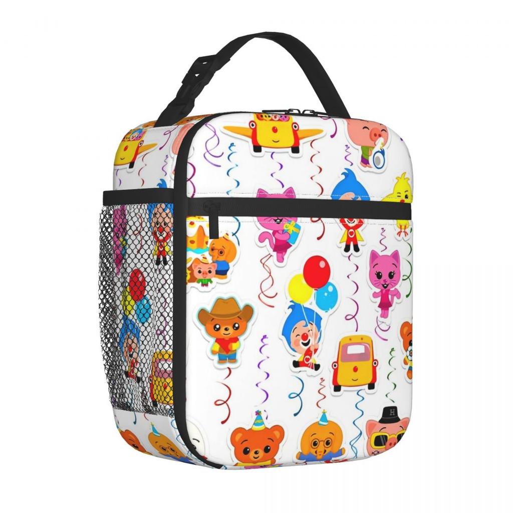 Plim-Plimsd Isolierte Lunchtasche, Kühltasche, Thermos-Lunchbox für unterwegs