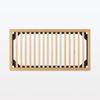 MUJI Wooden Bed Small Width X Depth 202 X Height Oak Veneer 12892137 Sold Frame, Size, 85.5 5.5 Cm, (Legs Separately/Customer Installed)