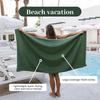 Prosop de baie magnetic, 190x76cm Portabil Baie Plajă, Microfibră, Uscare rapidă, Absorbent, Camping Yoga Înot Sală de sport, Accesorii baie