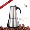 Stainless Steel Electric Moka Pot Espresso Maker