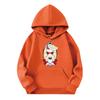 Child Fashion Lightweight Long Sleeve Pullover With Pockets  Print Hoodie