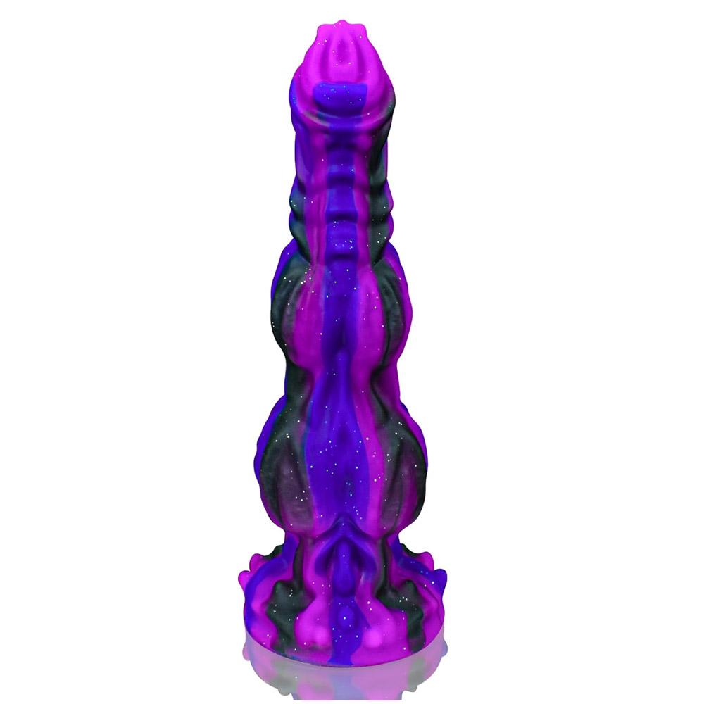 Monsterdildos Heterosexuelles Spielzeug für Erwachsene Großer Saugnapf Dicker Dildo für Frauen Pferd Hängender Silikon Riesiger Fantasy-Dildo