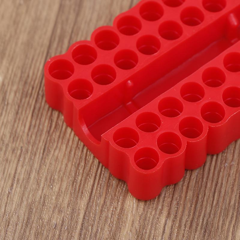 2 Buc Suport Bituri 32 Găuri Organizator Bituri Coadă Hexagonală Suport Bituri Șurubelniță Burghiu Pentru Depozitare Pentru Coadă 6.35Mm Cutie Depozitare