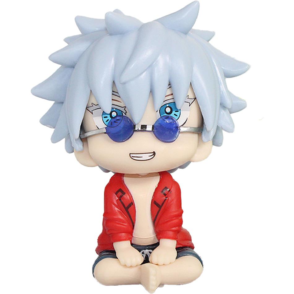 Q Version Jujutsu Kaisen Figures Cute Geto Suguru Gojo Satoru Pvc Action Figures Anime Figure Model Toys Collection Doll Gifts
