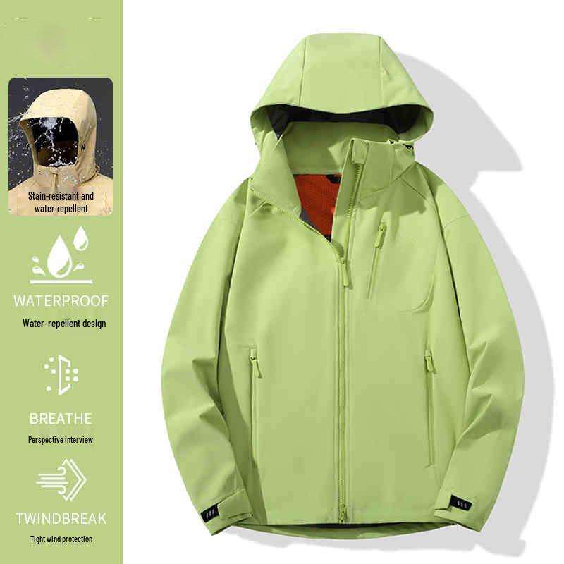 

Женская демисезонная ветрозащитная спортивная куртка Woodpecker 3XL