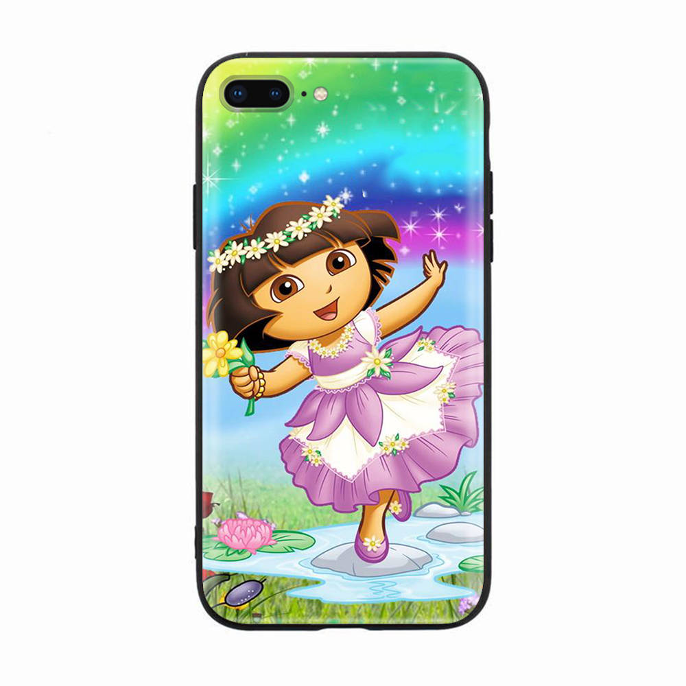 

Черный чехол для Xiaomi Redmi 13C Note 9 iPhone XR 7 8 14 15 11 12 13 X XS Pro Max Samsung A25 S23 S24 FE Ultra Plus Dora The Explorer Xiaomi Poco X3 бездна