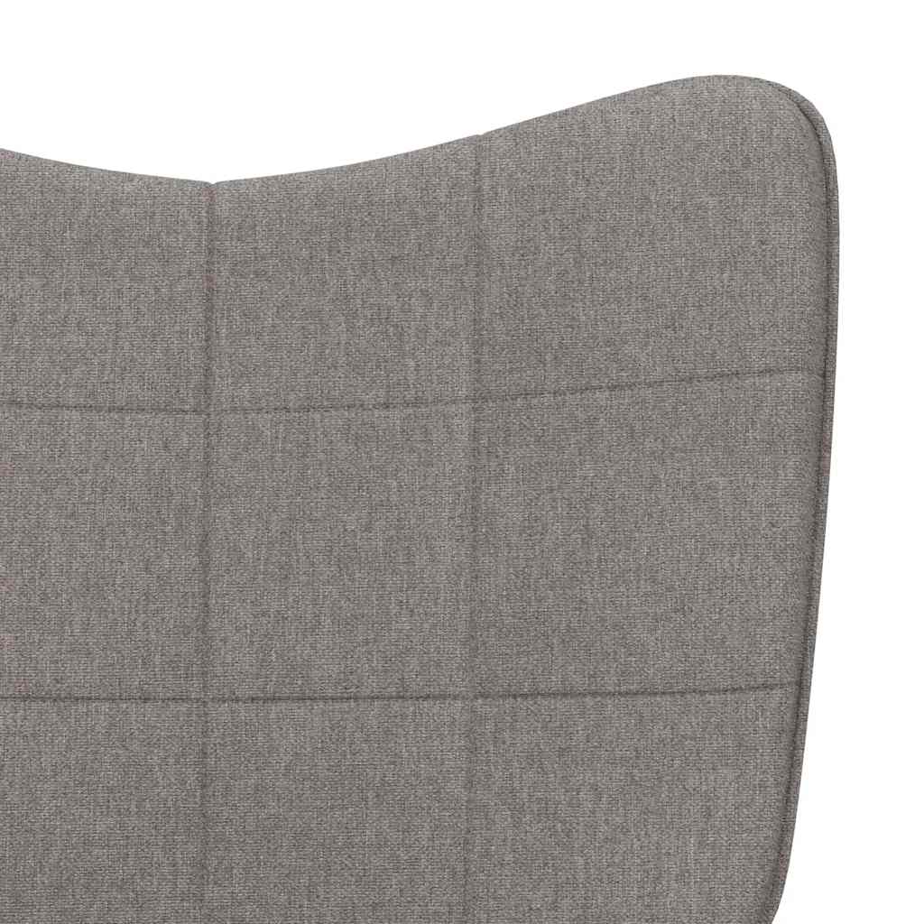 Relax Chair In Taupe Fabric