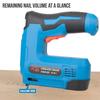 Rechargeable U-Type Electric Brad Nailer - Portable Lithium Battery Nail Gun for Home Use