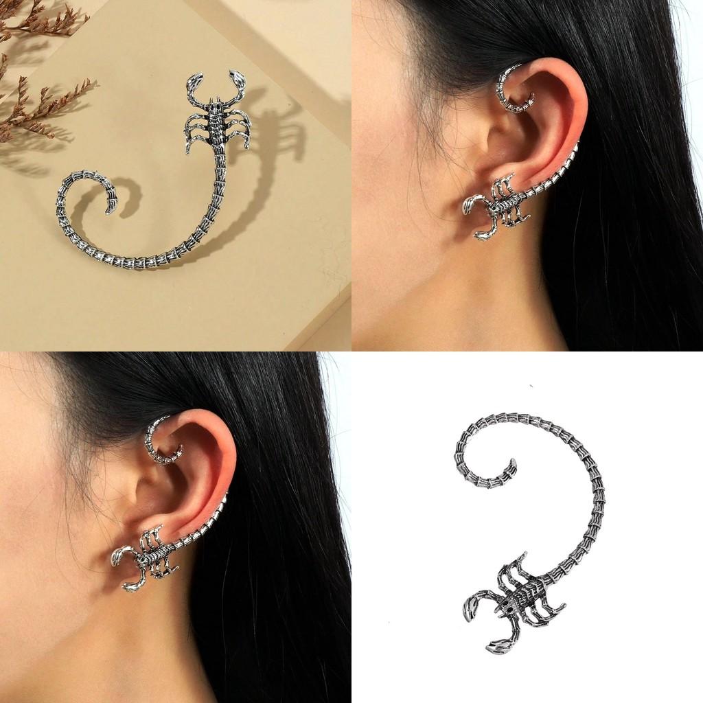 Alternative Scorpio Animal Ear Jewelry For Women With Dark Punk Style Accessories