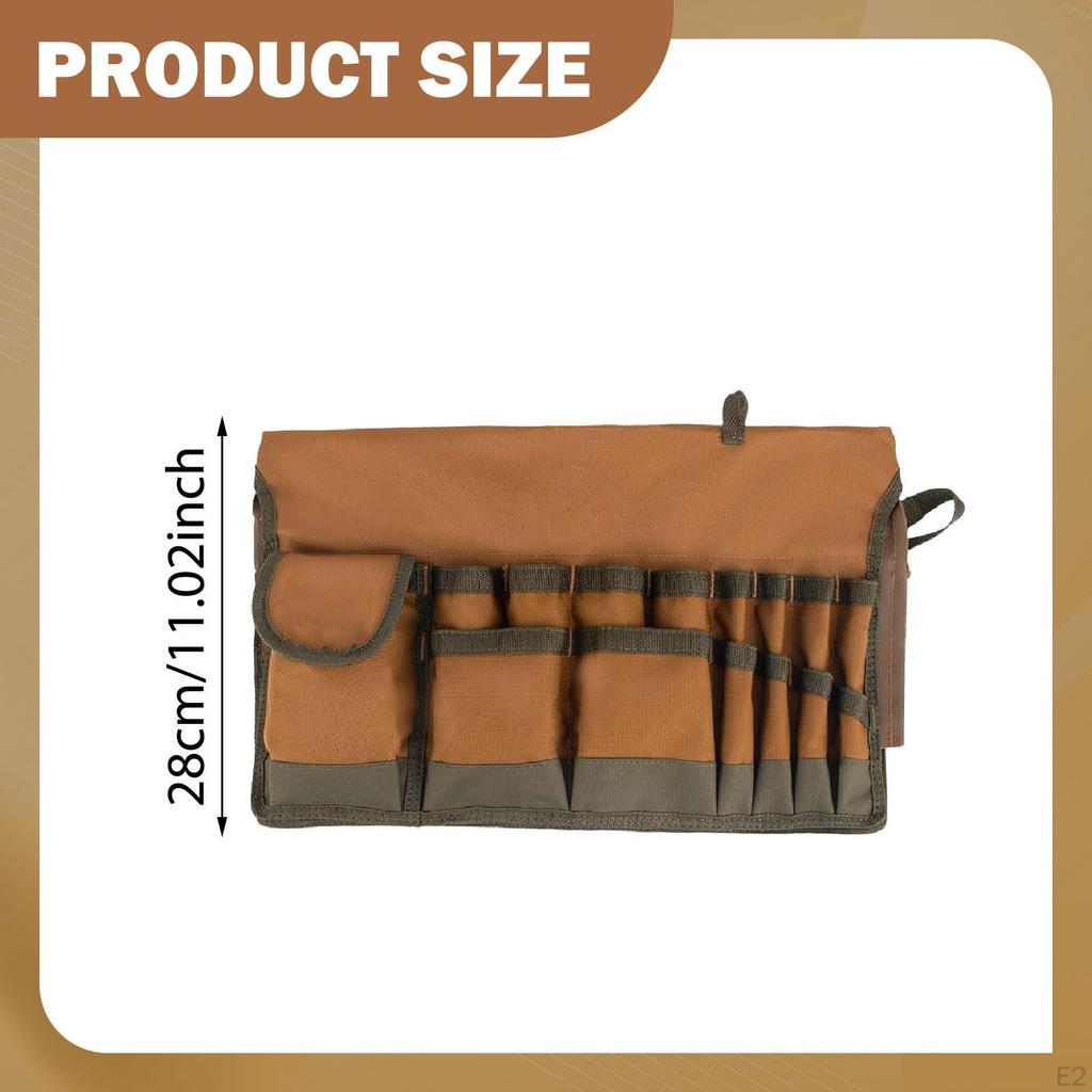 Bucket Tool Organizer with Pockets Men Portable Versatile for 5 Gallon Garden Storage