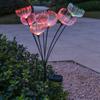 2PCS Solar-Powered LED Jellyfish Garden Lights Waterproof Outdoor Landscape Lawn Patio Lighting Switch-Controlled