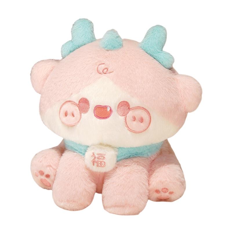 Cute Cartoon Plush Toy Wholesale Soft And Fluffy Dragon Cushion For Birthday Gift