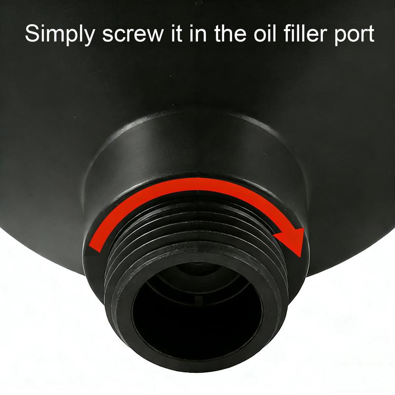 Car Engine Oil Funnel Filler For Hyundai Tucson Solaris Accent Santa Fe Elantra For Kia Rio Sportage Cerato No-Spill Oil Change
