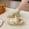 Women's new summer yellow mesh breathable casual shoes flat-soled soft-soled sneakers women's