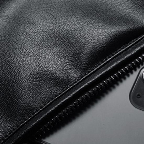 Jachetă din piele pentru bărbați, toamnă și iarnă, versiunea coreeană, tendință de slăbire, jachetă din piele de marcă, jachetă de baseball, îmbrăcăminte pentru bărbați