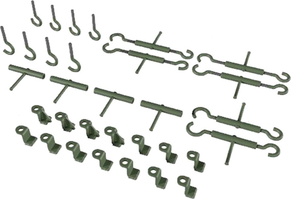 Lithocraft WWII Heavy Tank Tow Cable Turnbuckle Bracket Plastic Model Parts LK350102 1/35 Russian/Soviet KV-1/2 & Set, (Tank)