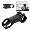      Operated Negative Angle Rod Aluminium Alloy Bike Stem Cycling Accessory(black 80mm)