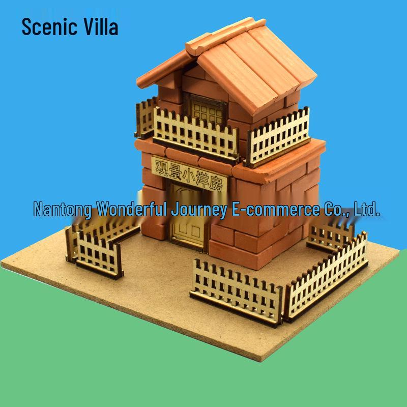 Little Bricklayer DIY Cement House Building Blocks - Educational Toy for Children