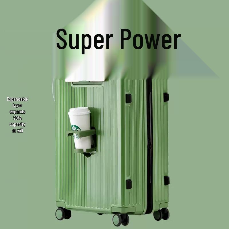 TOBOOG Multifunctional Expandable Spinner Suitcase 28 inches