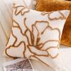Simple Living Room Throw Pillow Luxurious and Sophisticated Brown Throw Pillow Retro Sofa Throw Blanket Bedding Cushion Plush