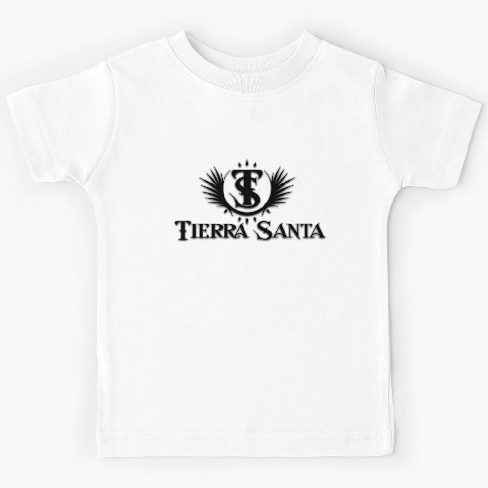 Tierra Santa Band Rock Spanish - Black Version Kids T-Shirt 150