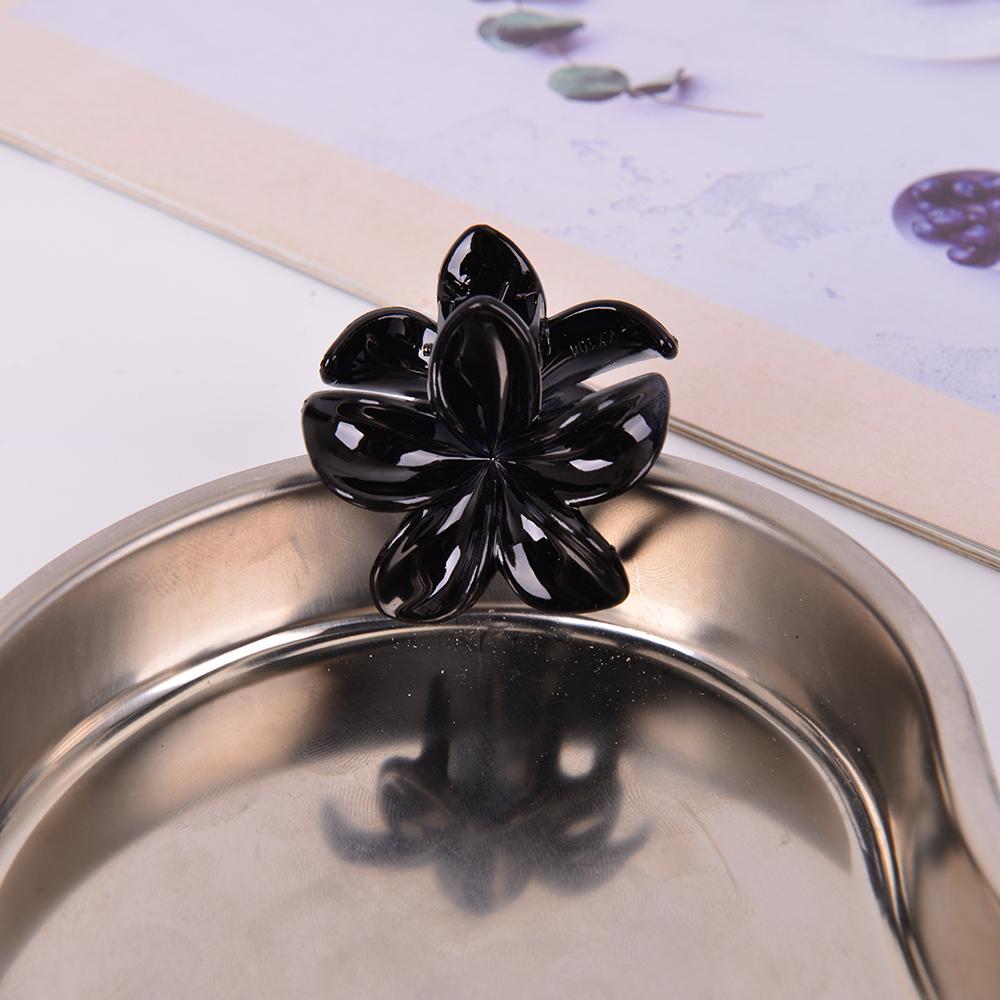 

1 шт. Новая французская винтажная цветочная заколка-краб для женщин, заколка для волос на затылок, заколка-акула, летнее украшение для волос