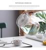 High Temperature Glass Pitcher Set: Nordic Iced Water, Fruit Teapot, Beer, and Cold Brew Pitcher with Scale.
