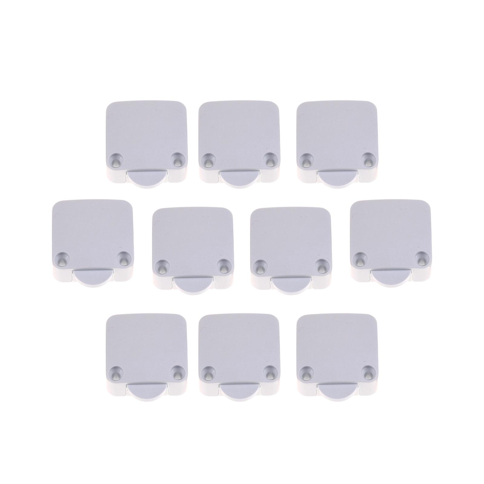 

10Pcs Cupboard Door Switch 202A High Performance Direct Replaces Accessories Light Switch Automatic for Pantry Home Furniture білий